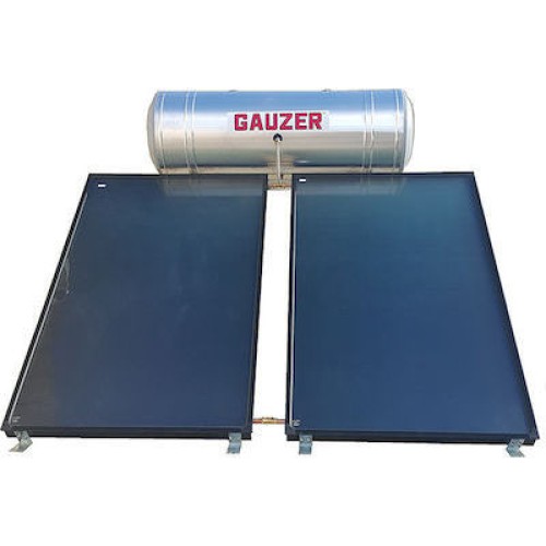 SOLAR WATER HEATER GAUZER SPBD 20/40 CITARO 200Lt / 4τμ ΤΡΙΠΛΗΣ ΕΝΕΡΓΕΙΑΣ 2 ΣΥΛΛΕΚΤΕΣ